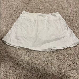 Lululemon Athletica White Mini Skirt